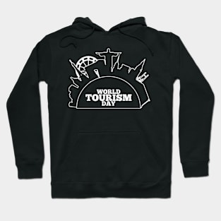 World Tourism Day - Explore New Country And Places Hoodie